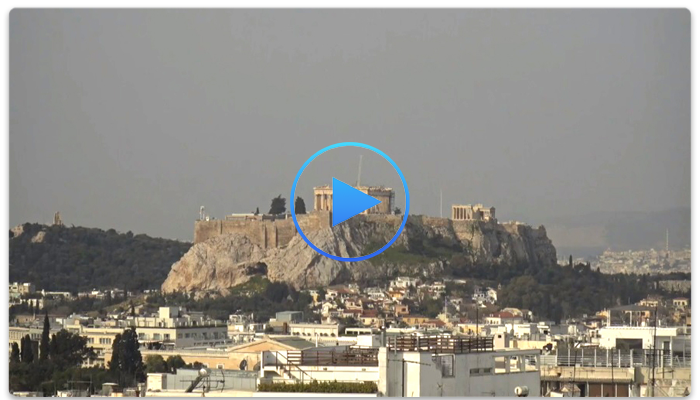 Веб-камера Афины. Афинский Акрополь