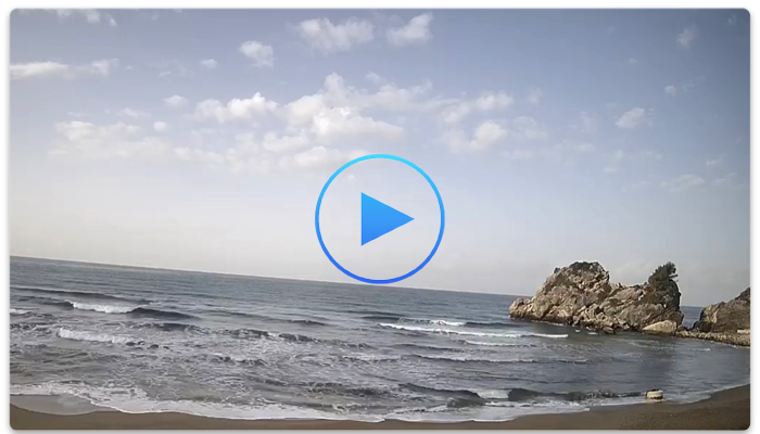 Веб-камера Корфу. Пляж Контогьялос (Beach Kontogialos)