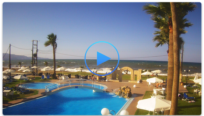 Веб-камера Греции. Отель Майк (Mike Hotel) на Крите