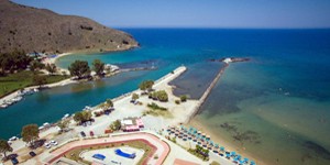 Крит. Пляж Каливаки в Георгиуполисе