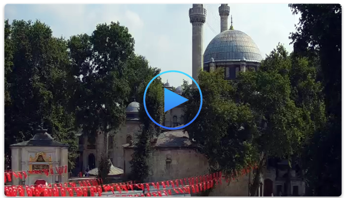 Веб-камера Стамбул. Мечеть Султана Эйюпа