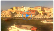 Веб-камера Крит. Старая гавань в Ханья