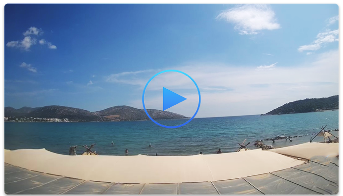 Веб-камера Греции. Пляж Анависсос (Anavissos beach)