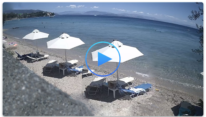 Веб-камера Греции. Курорт Дассия (Dassia beach)