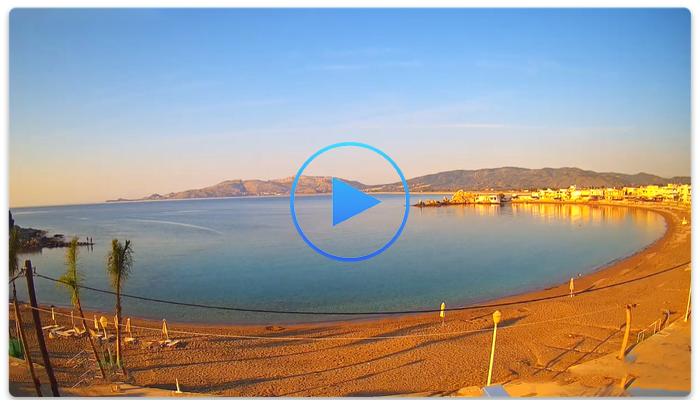 Веб камера Греции. Пляж Хараки (Charaki beach)
