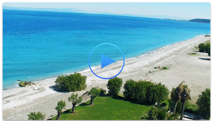 Веб-камера Греции. Пляж отеля Electra Palace