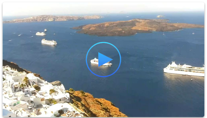 Веб-камера Греции. Панорама Фиростефани
