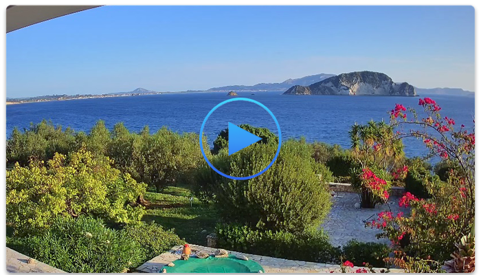 Веб-камера Греции. Вид на Черепаший остров