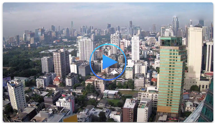Веб-камера Таиланда. Панорама с отеля Континент (Continent Bangkok hotel)