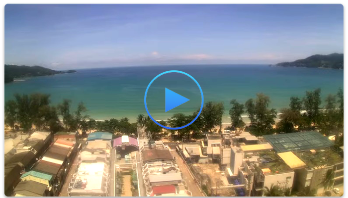 Веб-камера Таиланда. Пляж Патонг (Patong Beach)