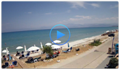 Веб-камера Корфу. Пляж Ахарави